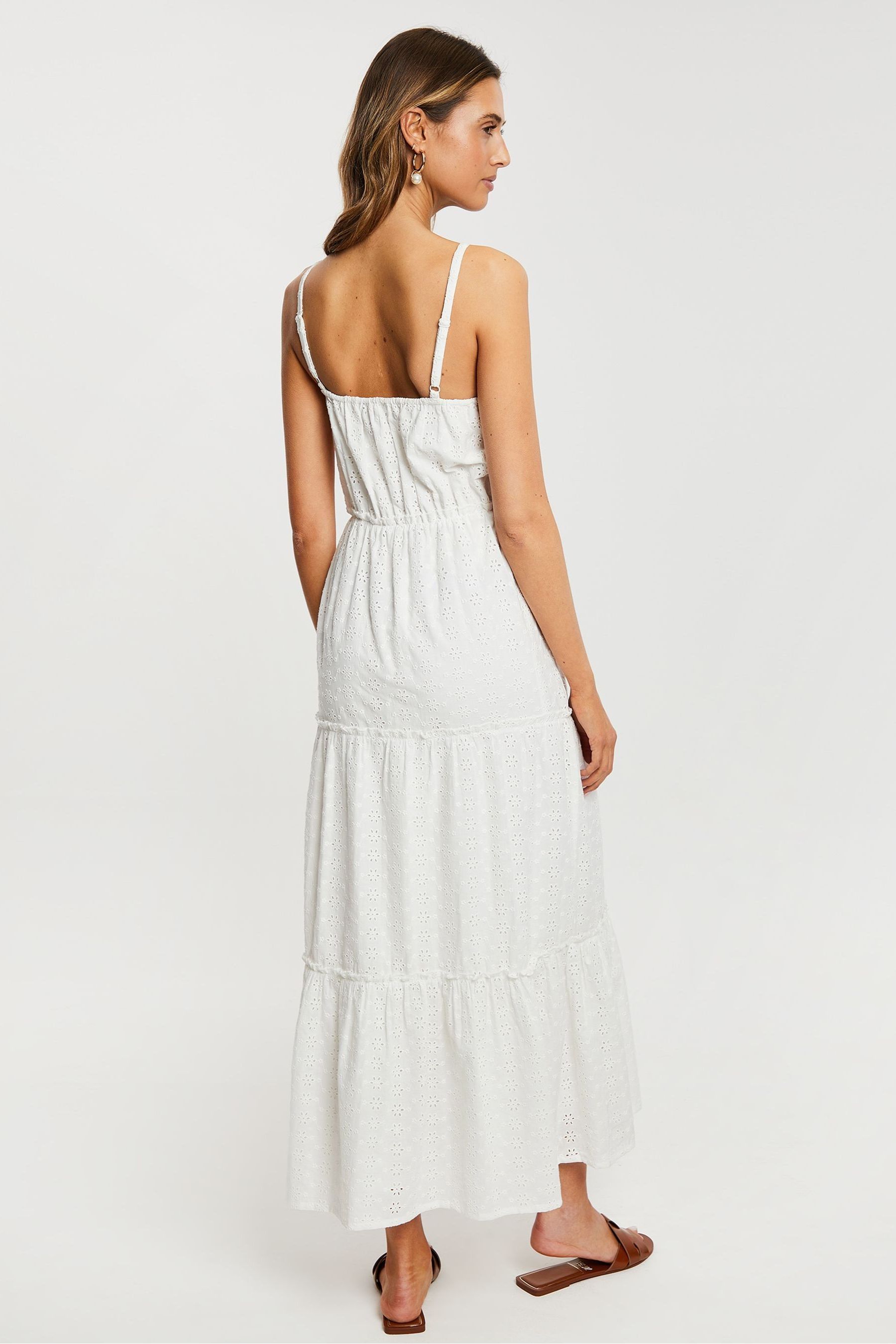 Next white broderie anglaise dress 2025