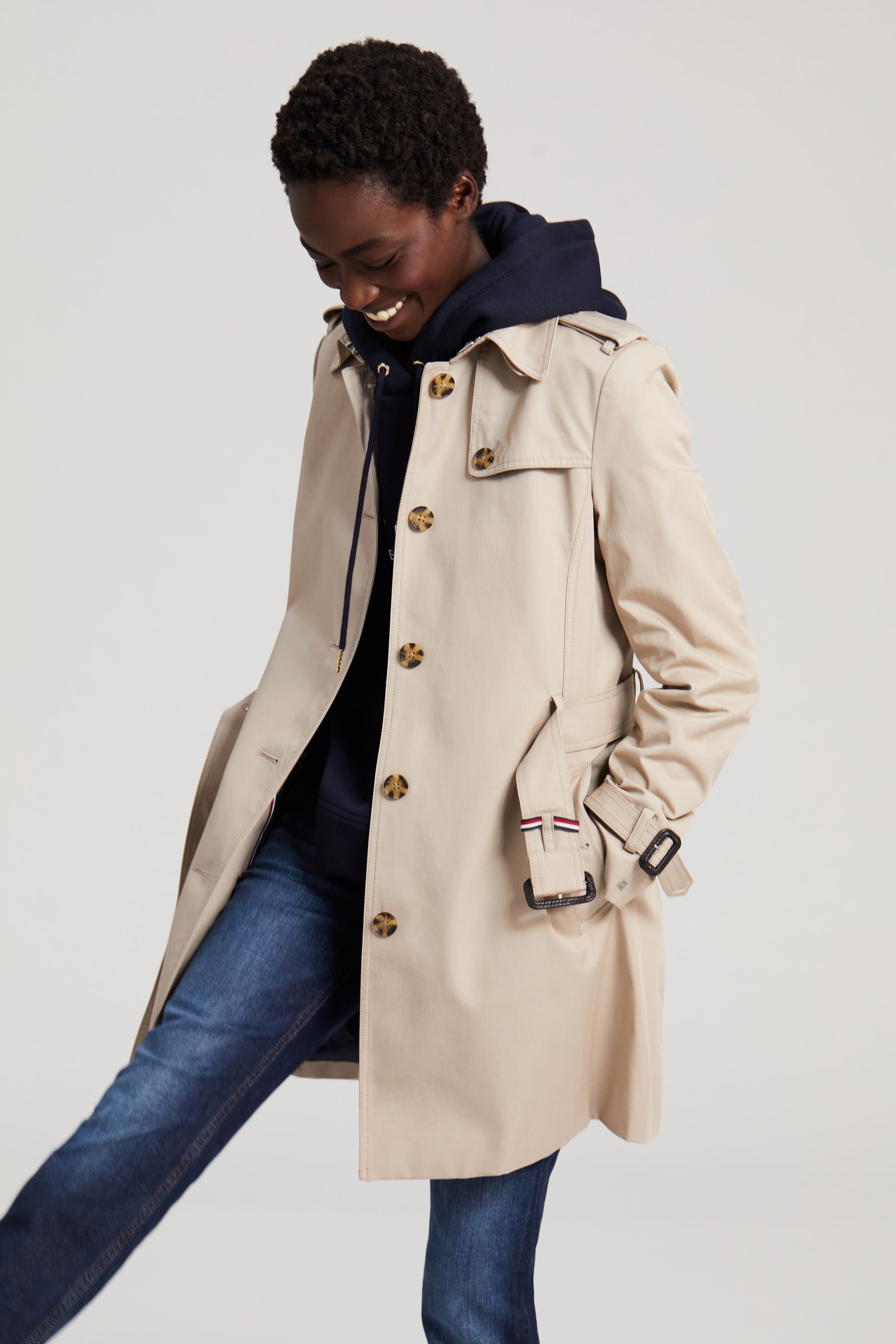 Mens single breasted mac coat on sale