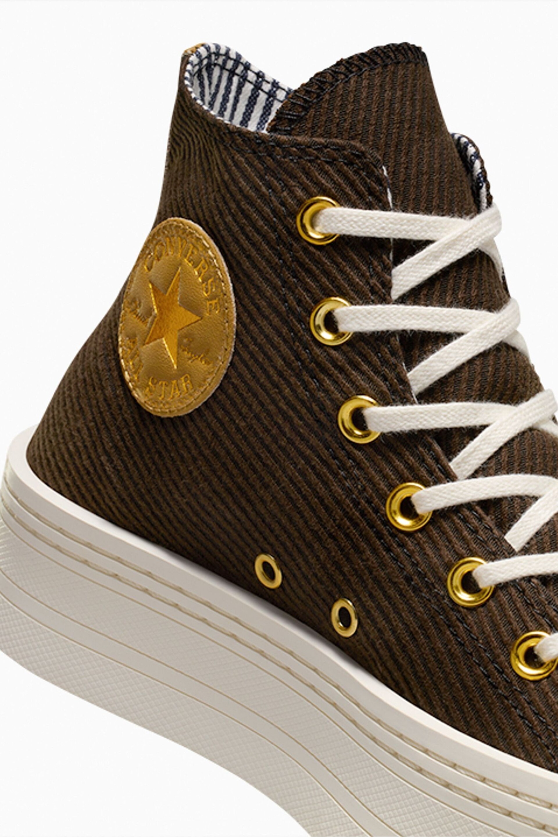 Converse Brown Modern Lift Trainers - Image 11 of 16