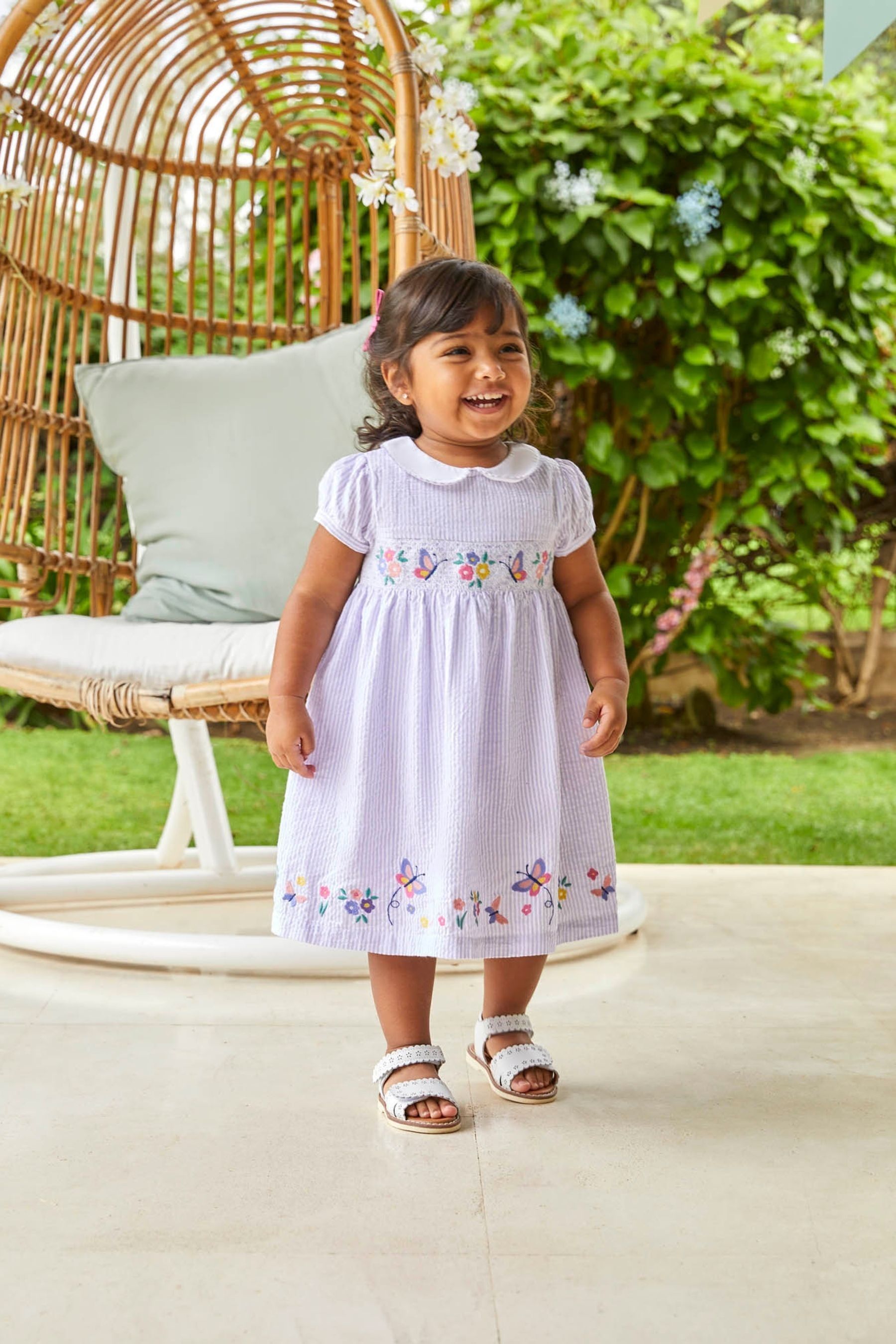 Jojo maman bebe smocked dress deals