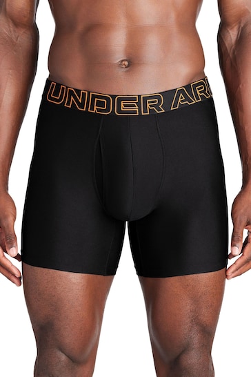 Under Armour Black Ground Performance Tech Boxers 3 Pack