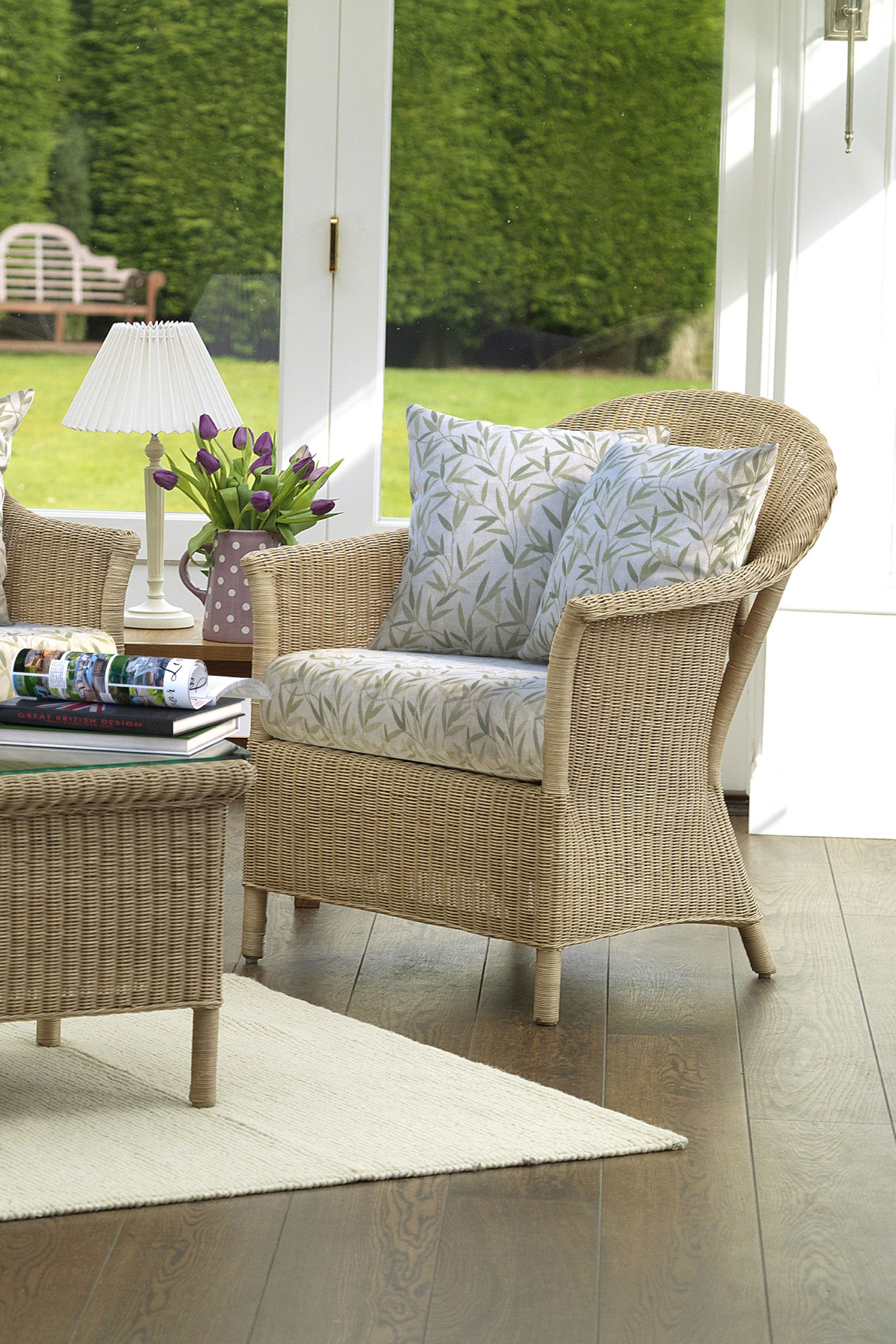 Indoor rattan chair cushions deals