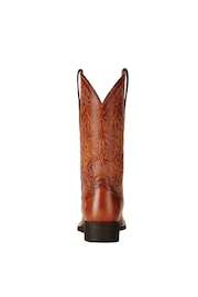 Ariat Brown Round Up Remuda Western Boots - Image 3 of 4