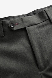 Green Tailored Tailored Herringbone Suit Trousers - Image 7 of 9