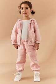 Pink Floral Sweat Joggers (3mths-7yrs) - Image 2 of 7