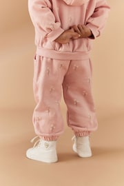 Pink Floral Sweat Joggers (3mths-7yrs) - Image 3 of 7