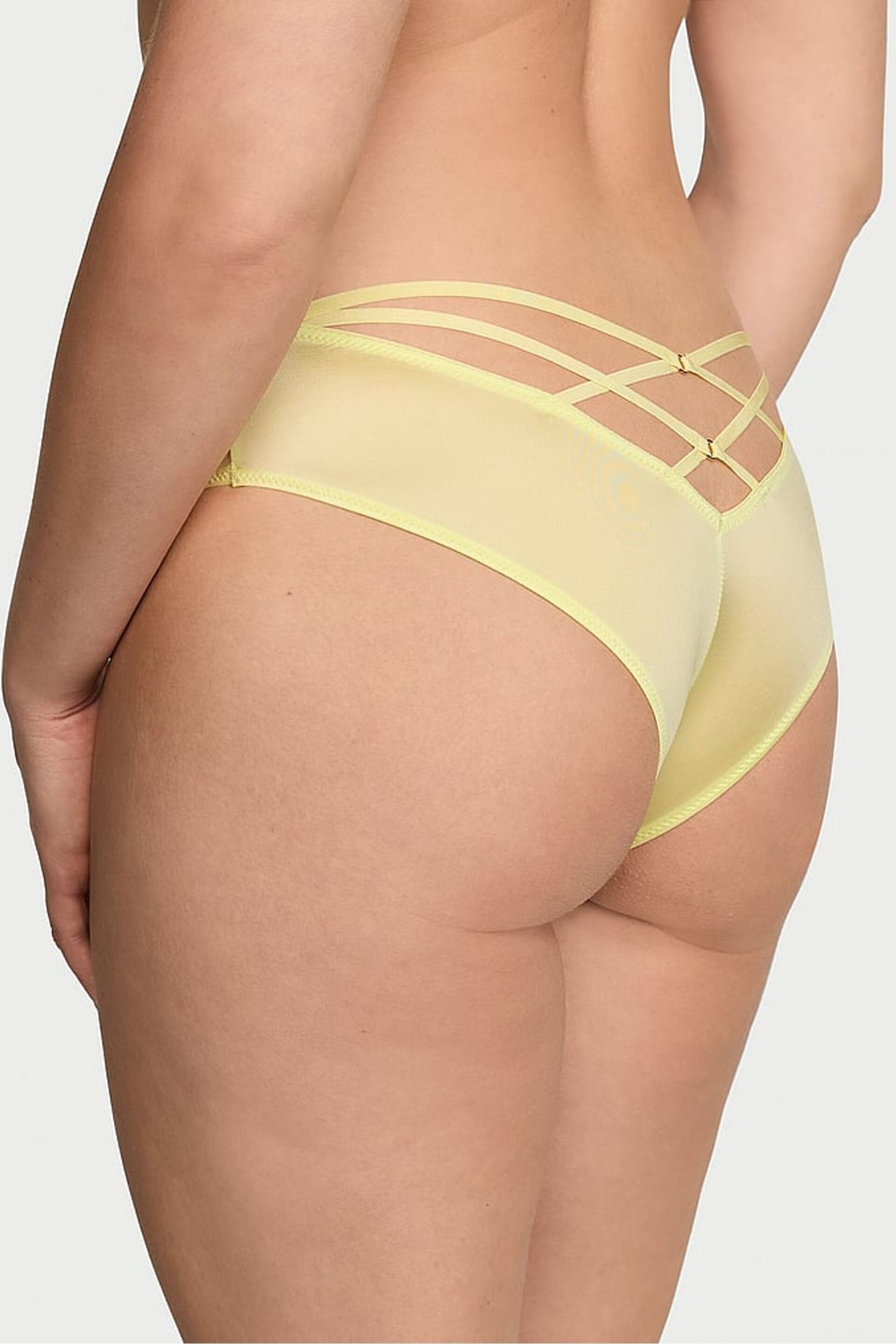 Victoria's Secret Citron Glow Yellow Cheeky Knickers - Image 2 of 3