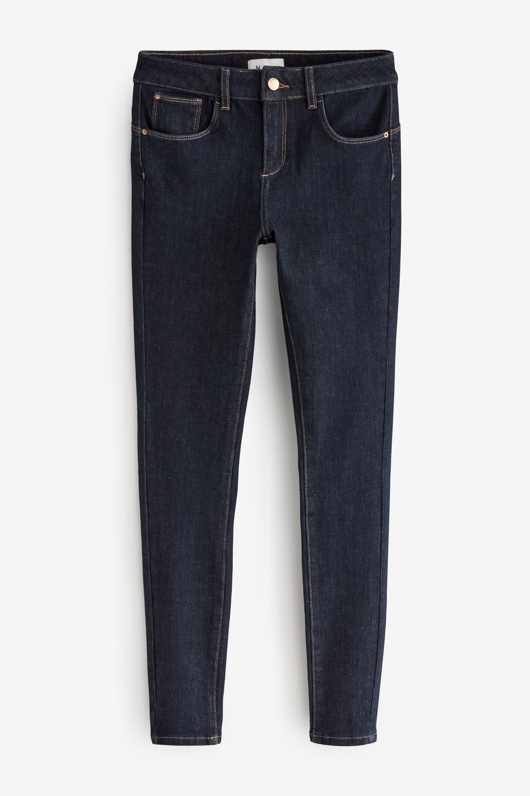 Buy Dark Blue Skinny 360 Stretch Jeans from Next Canada