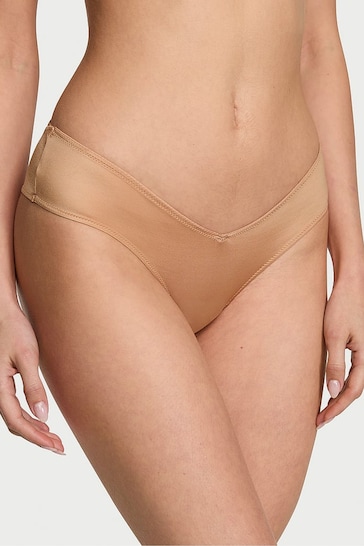 Victoria's Secret Champagne Nude Cheeky Knickers