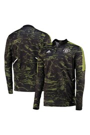 adidas Green Manchester United European Training Top - Image 1 of 3