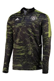 adidas Green Manchester United European Training Top - Image 2 of 3