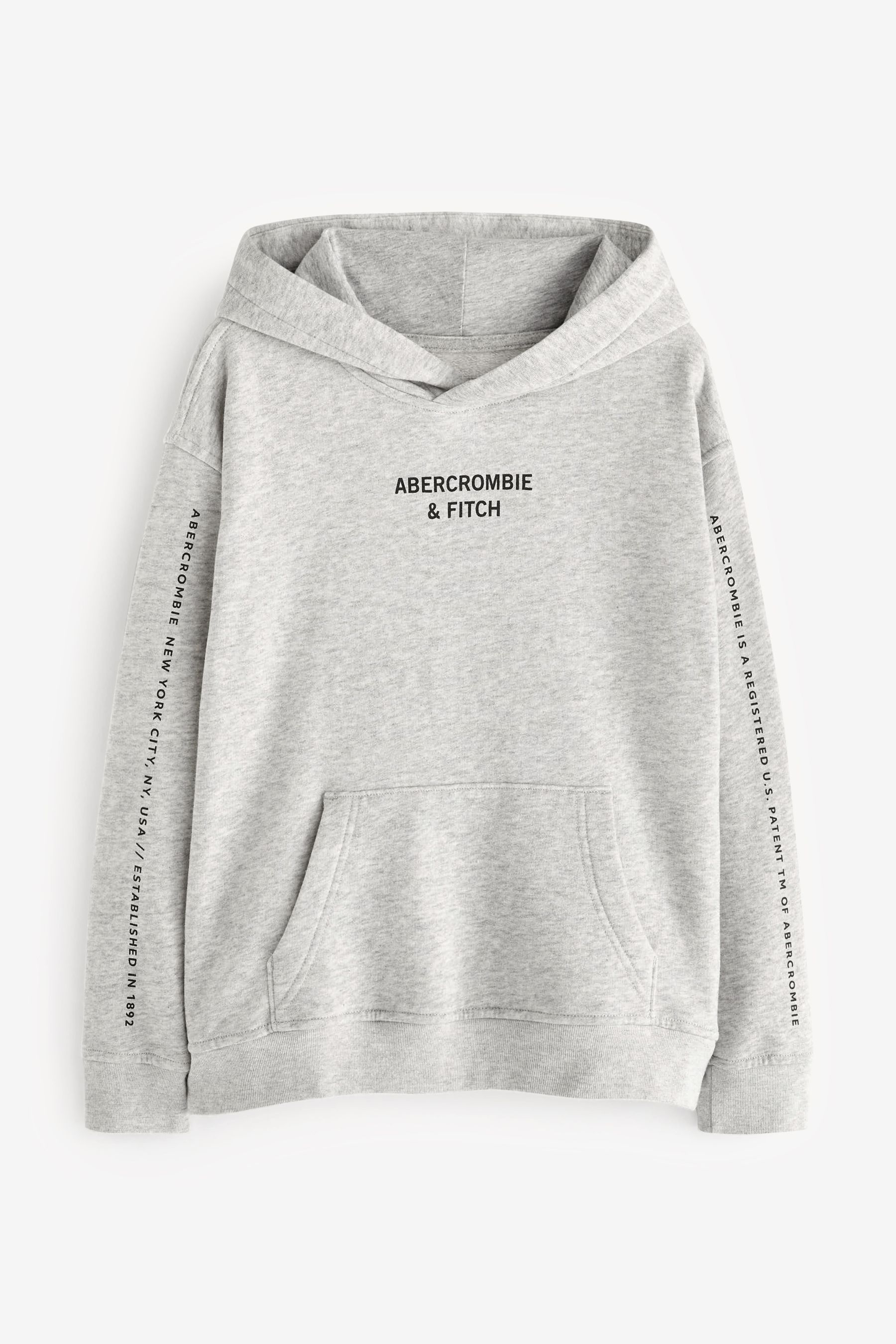 Abercrombie grey hoodie online