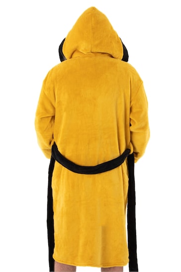 Vanilla Underground Yellow Star Trek Adult Dressing Gown