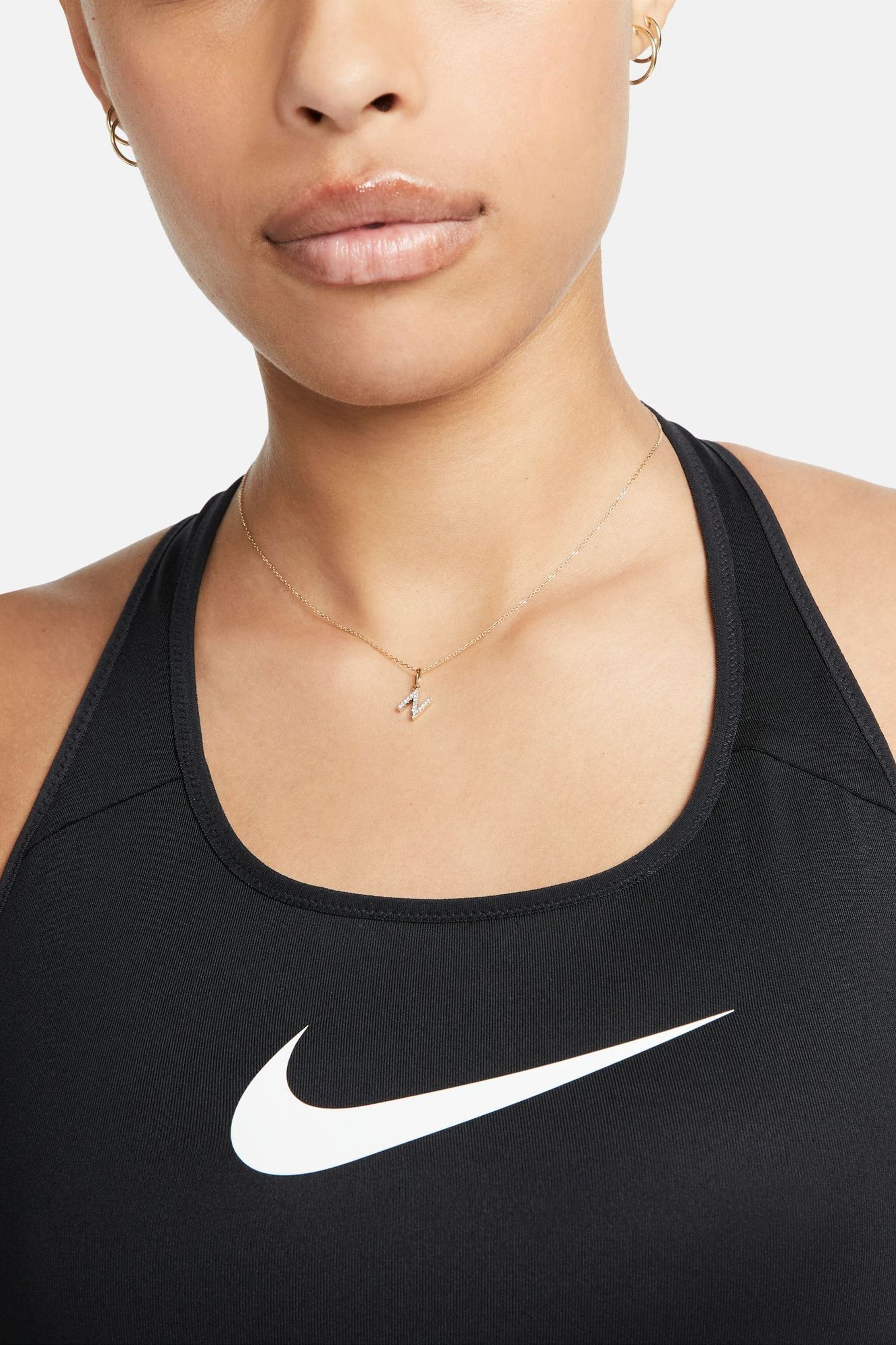 Buy Nike Black Victory Shape High Support Sports Bra from Next Luxembourg