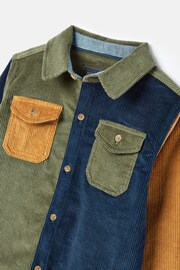 Joules Sean Multi Oversized Corduroy Shirt - Image 3 of 7