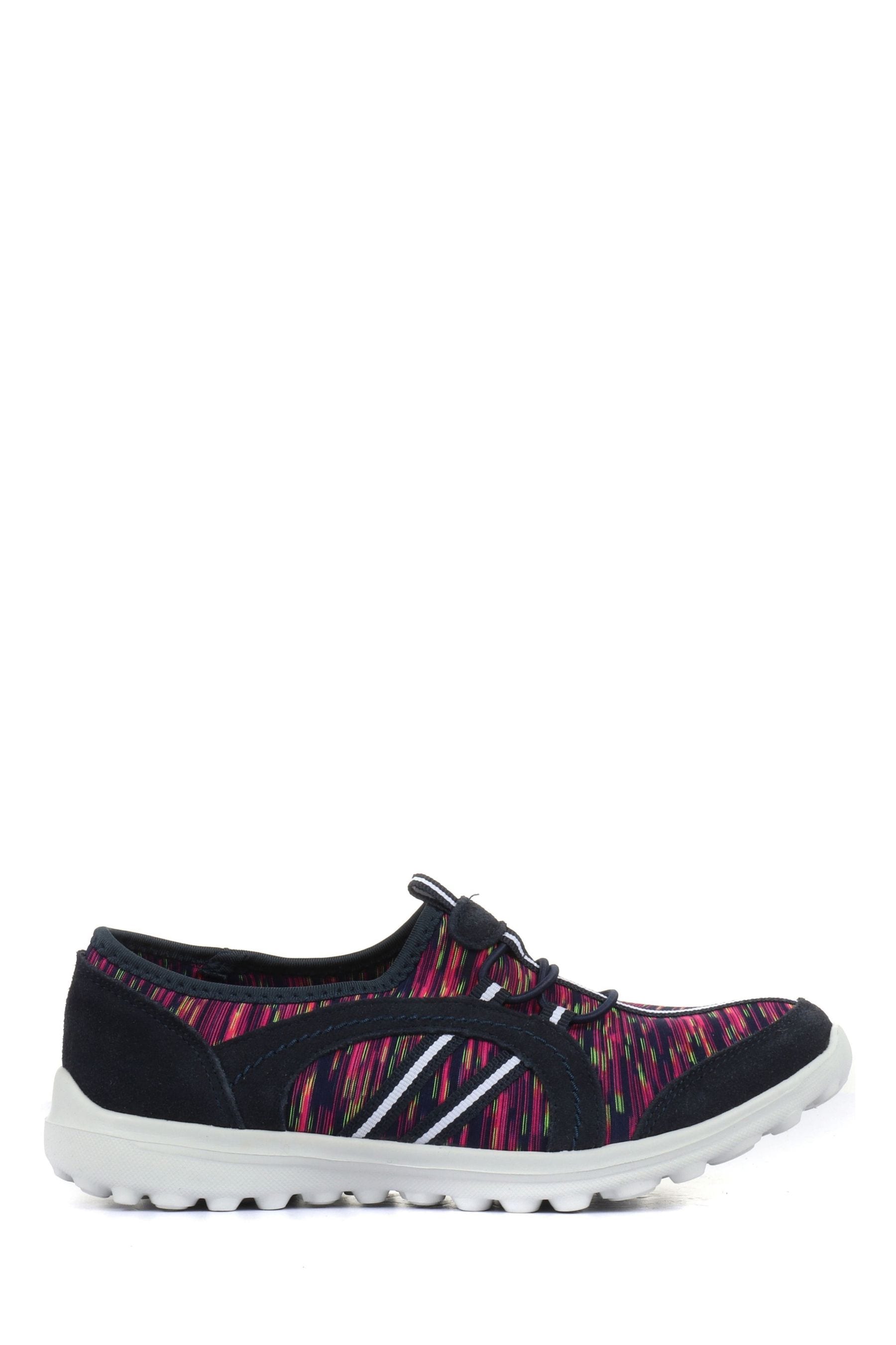 Buy Pavers Ladies Wide Fit Lightweight Slip On Trainers from the