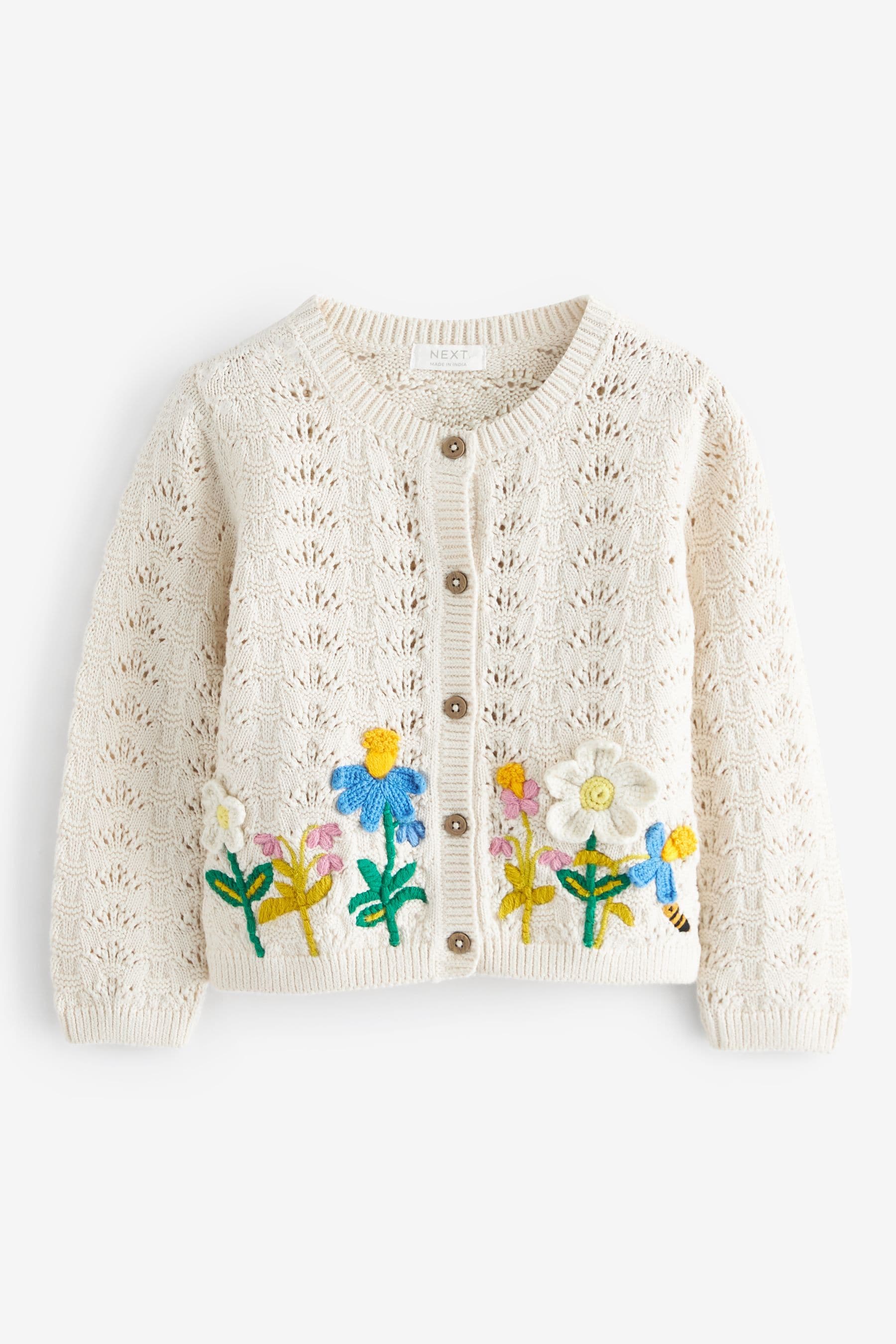 White stuff little flowers cardigan on sale
