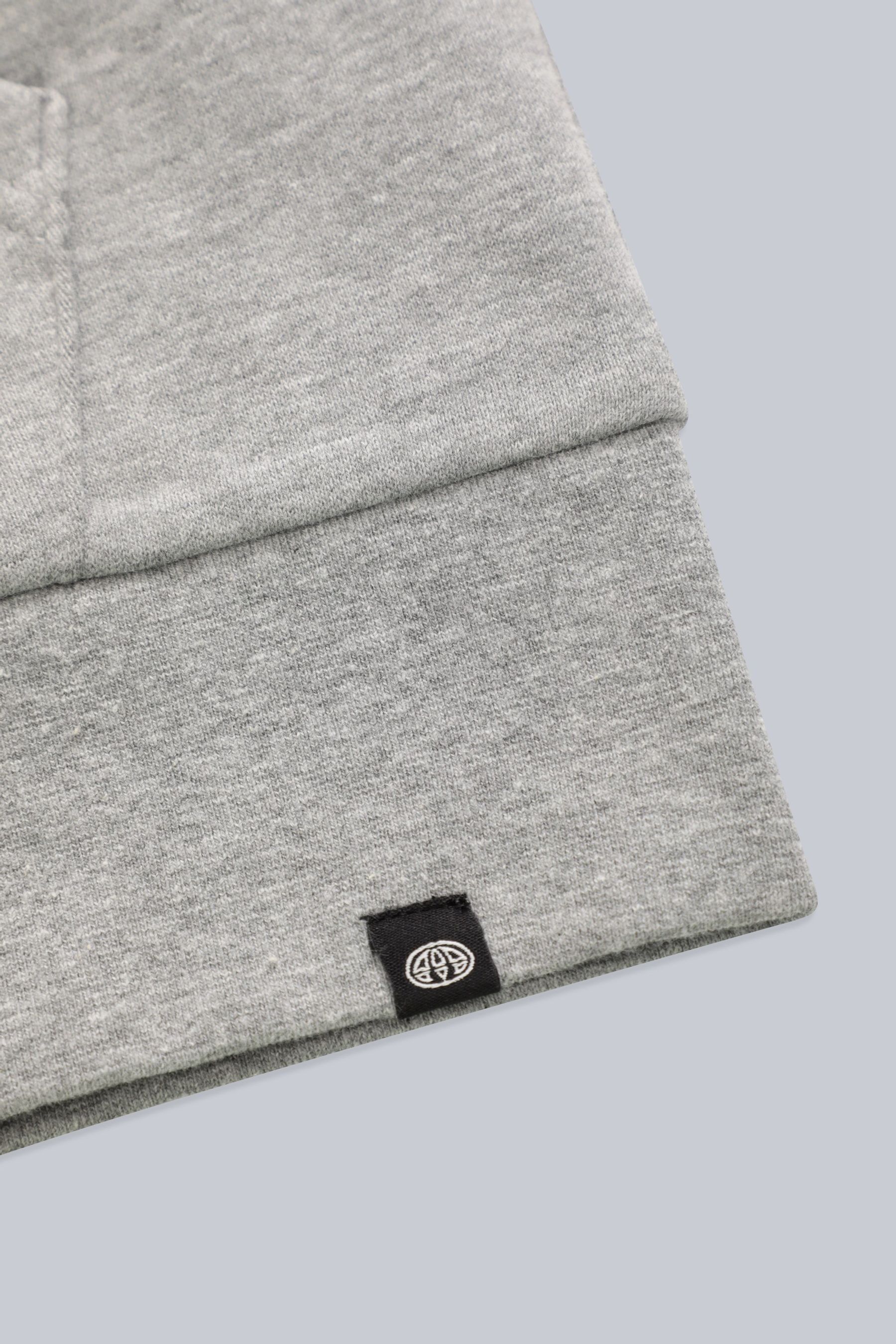 Buy Animal Grey Mens Woody Organic Zip Hoodie from Next Canada