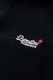 Superdry Black Classic Pique Polo Shirt - Image 9 of 9