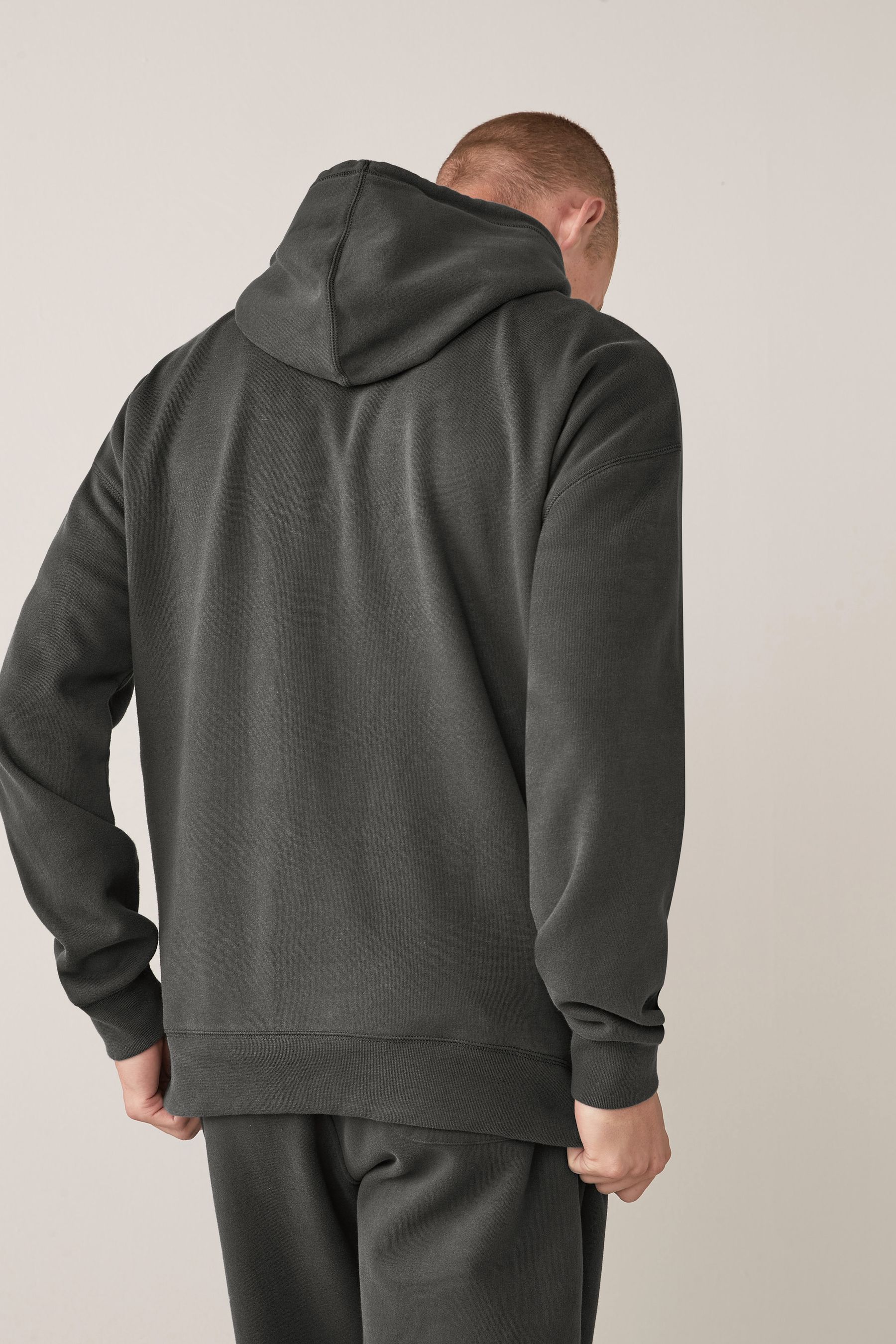 Grey overhead hoodie sales