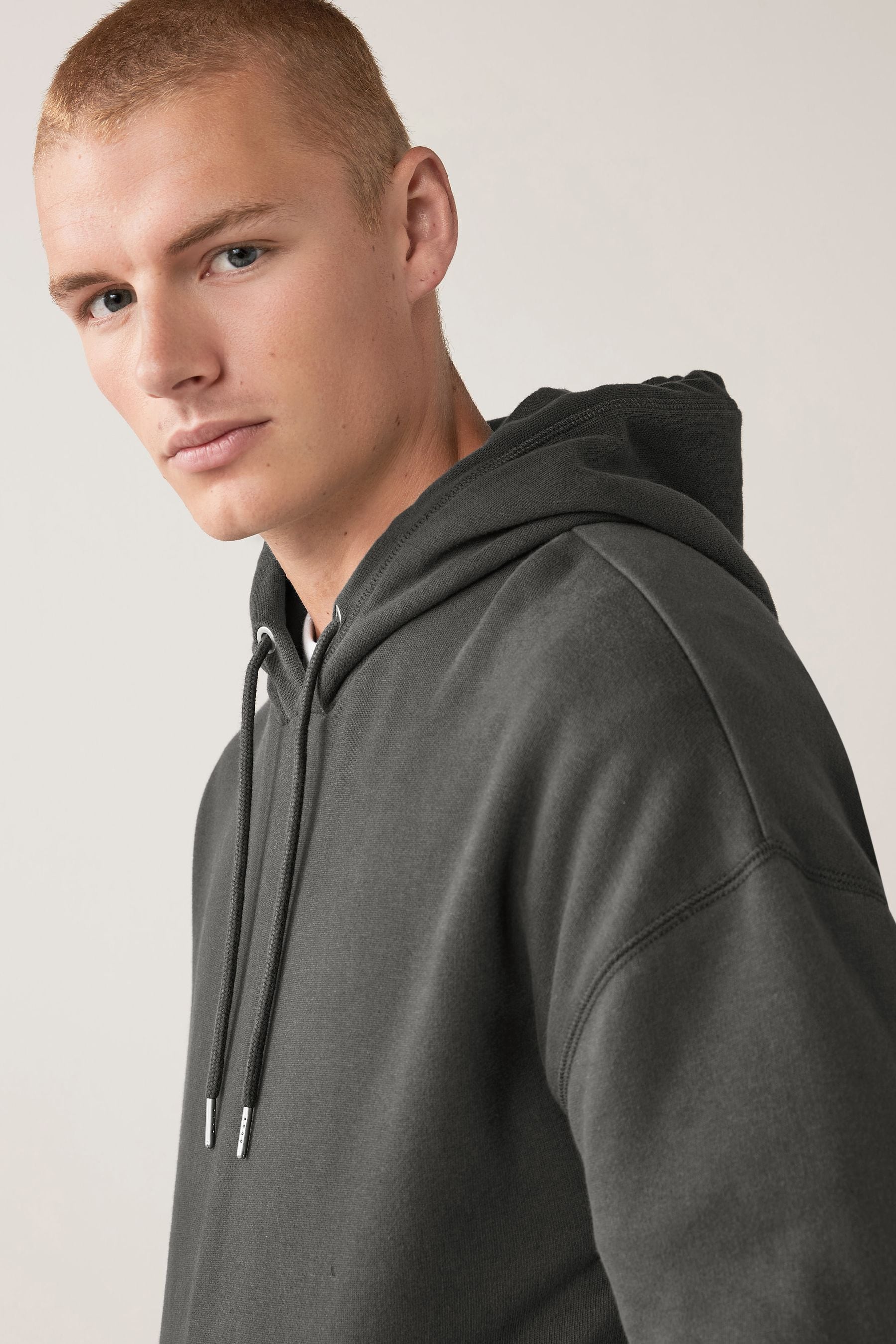 Grey overhead hoodie 2025
