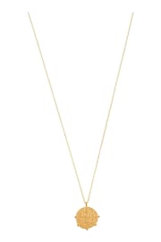 Orelia London Medallion Mid Length Necklace - Image 1 of 4