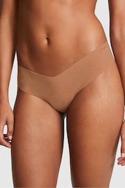 Victoria's Secret PINK Nude Caramel High Leg Knickers - Image 1 of 3