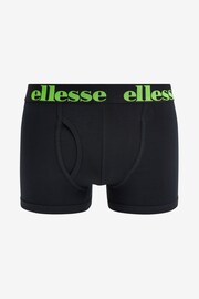 Ellesse Mens Multi Black Boxers 3 Pack - Image 3 of 4