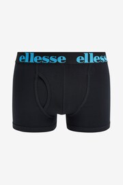 Ellesse Mens Multi Black Boxers 3 Pack - Image 4 of 4