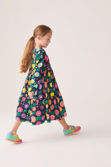 Little Bird by Jools Oliver Navy Long Sleeve Floral Dress
