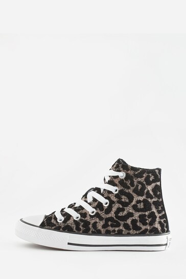 Converse Leopard All Star High Junior Top Trainers