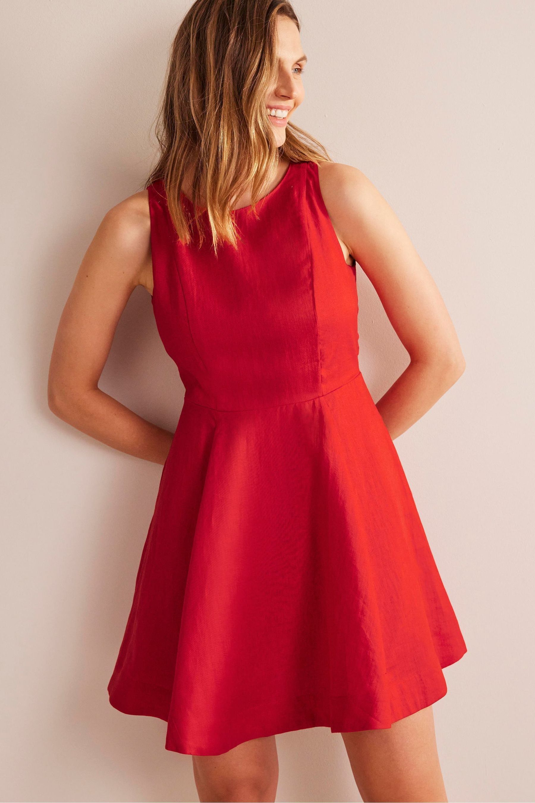 Boden fit and flare dress clearance