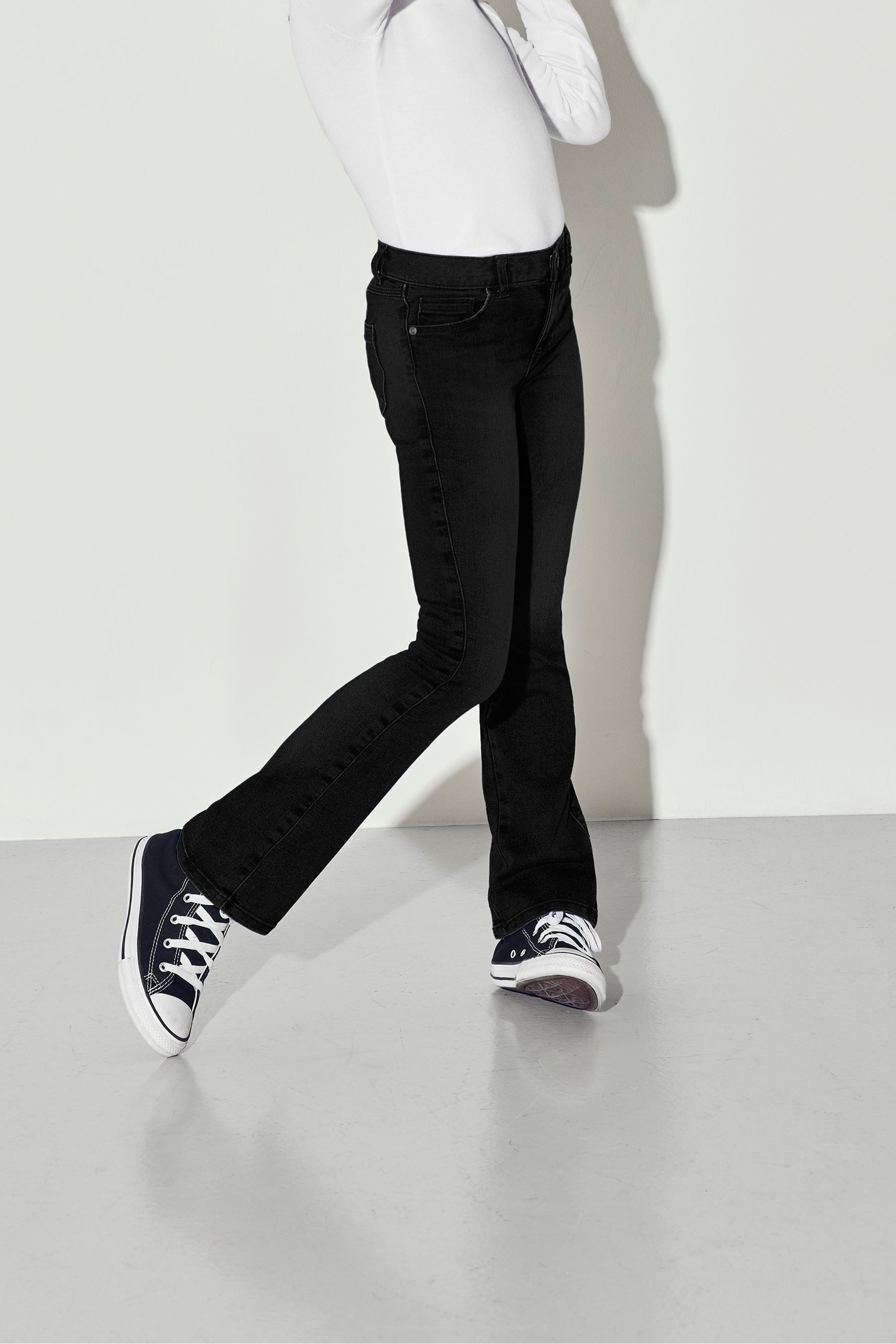 Girls flare leg jeans best sale