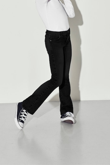 ONLY KIDS Flare Leg Jeans With Adjustable Waist