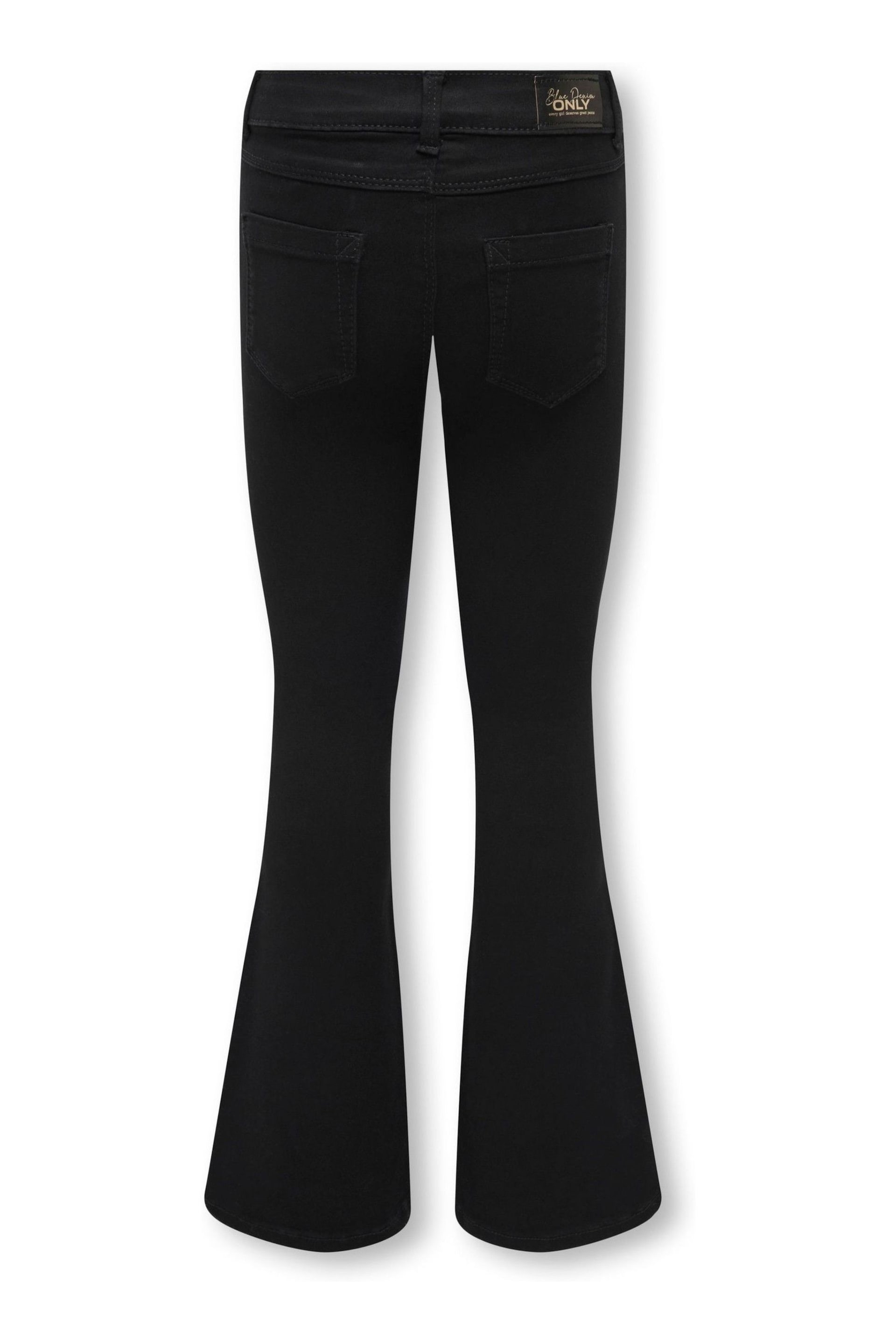 ONLY KIDS Flare Leg Jeans With Adjustable Waist - Image 3 of 4