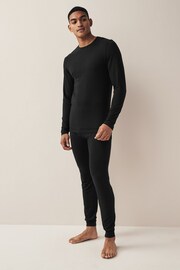 Black 2 Pack Lightweight Thermal Long Johns - Image 7 of 8