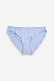 Pastel Colours High Leg Cotton Rich Knickers 6 Pack - Image 8 of 10