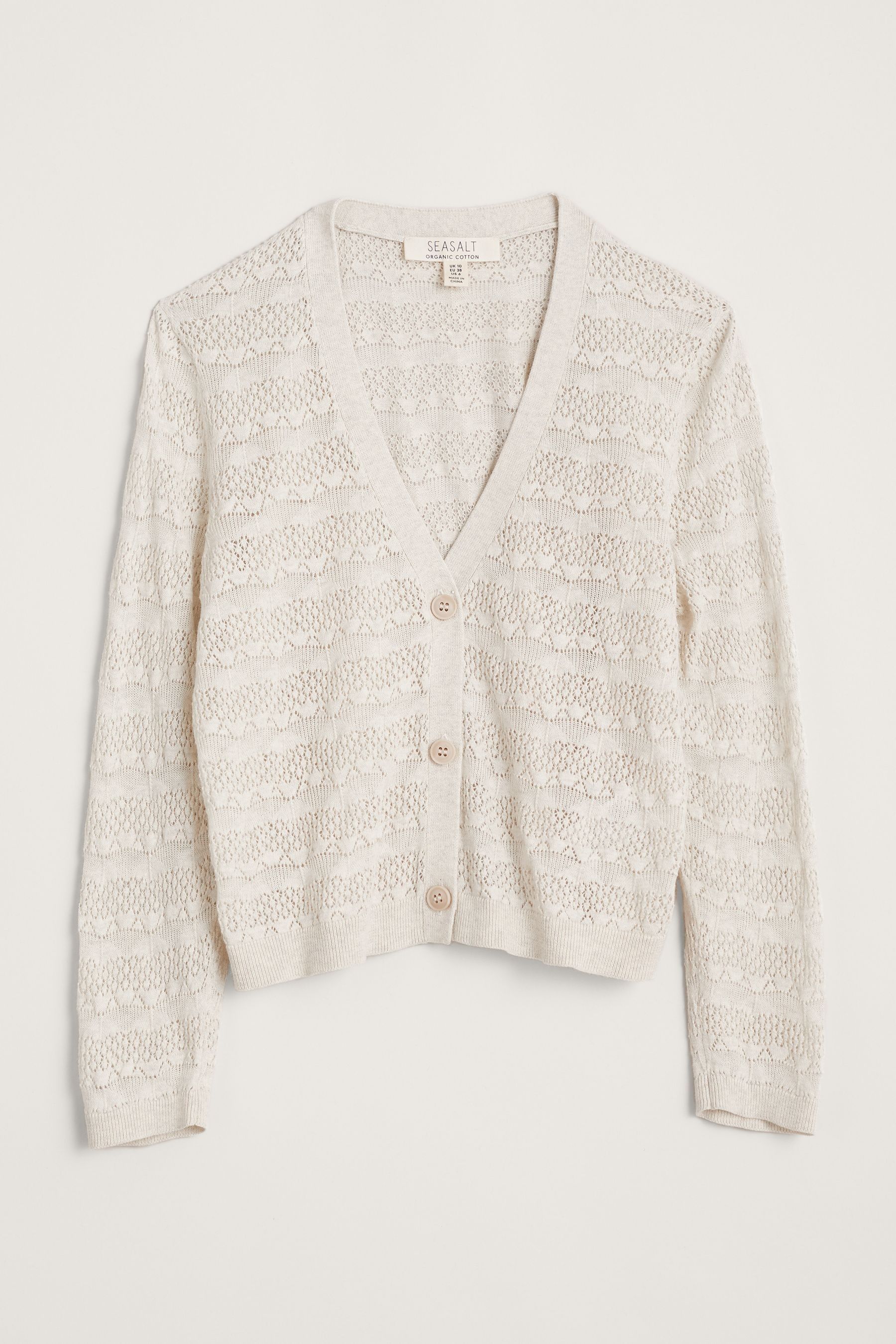 Buy Seasalt Cornwall Natural Sweet Day Cotton Cardigan from Next USA