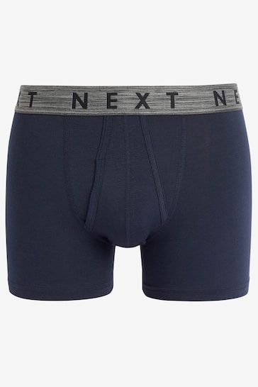 Blue/Grey Modal Signature A-Front Boxers 4 Pack