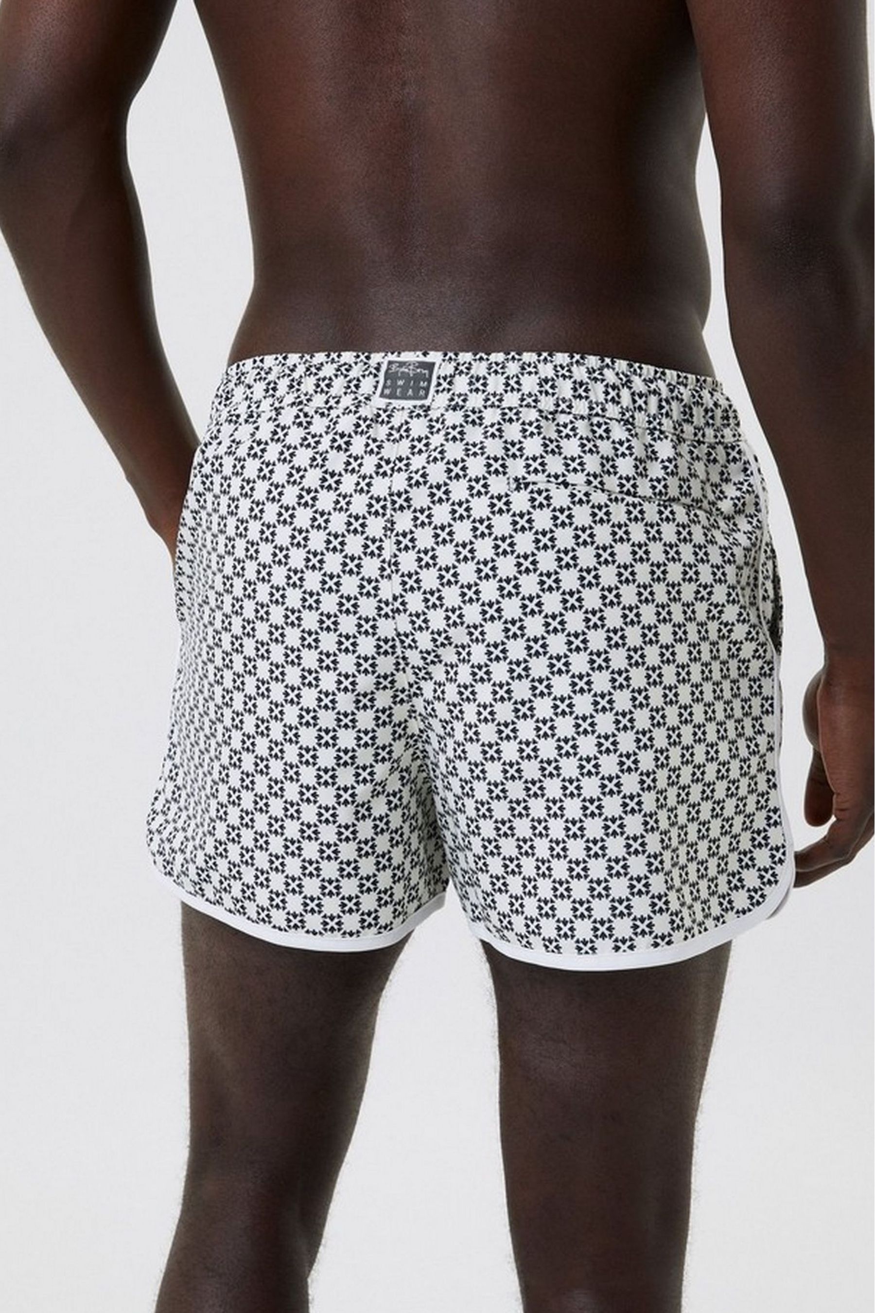 Buy Bjorn Borg Borg Black Retro Swim Shorts from Next Netherlands