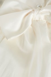 Ecru White Flower Girl Bow Dress (3mths-16yrs) - Image 3 of 7