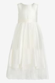 Ecru White Flower Girl Bow Dress (3mths-16yrs) - Image 5 of 5