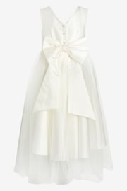 Ecru White Flower Girl Bow Dress (3mths-16yrs) - Image 7 of 7