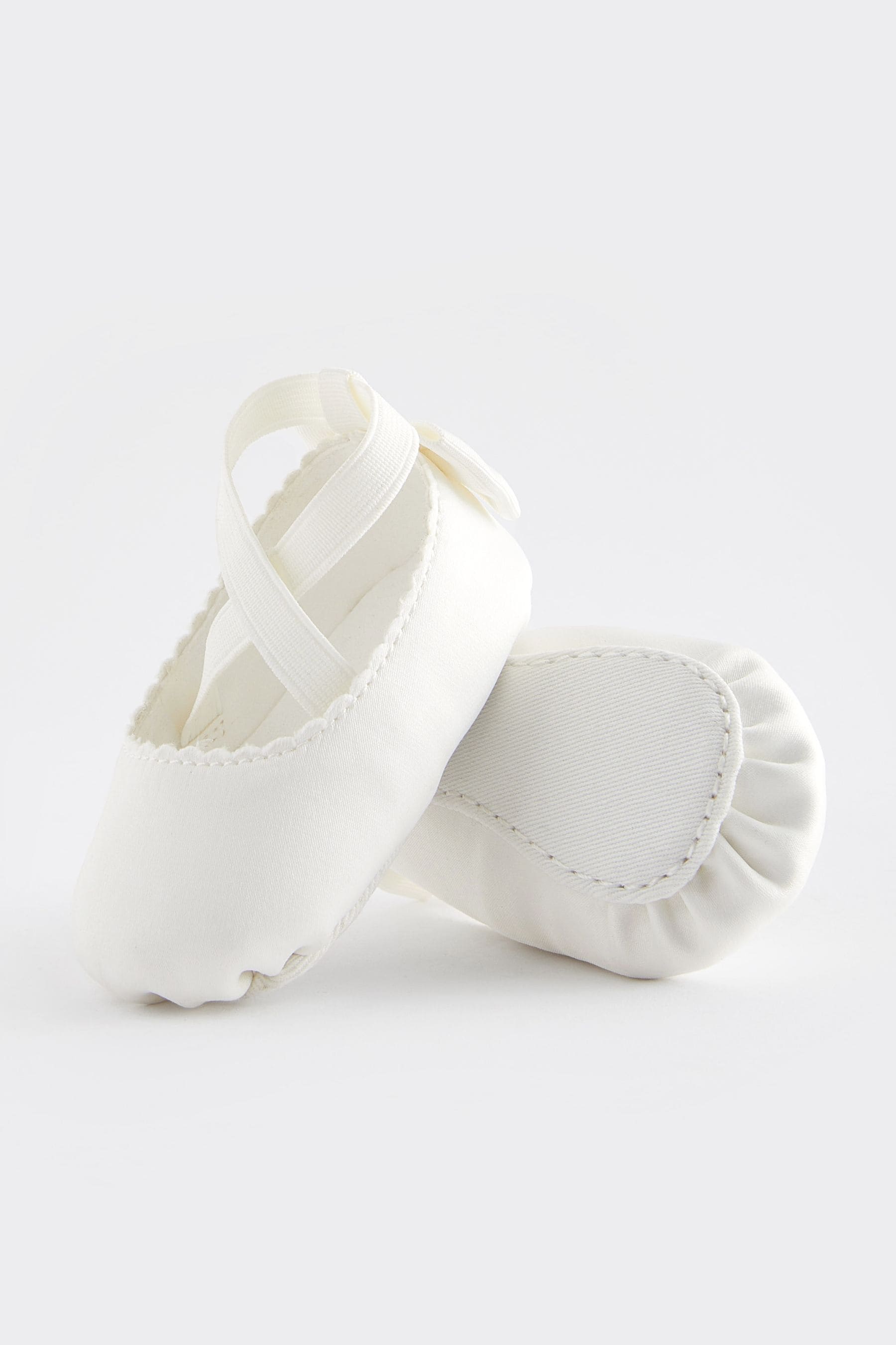White Ballet Baby Shoes 0 24mths