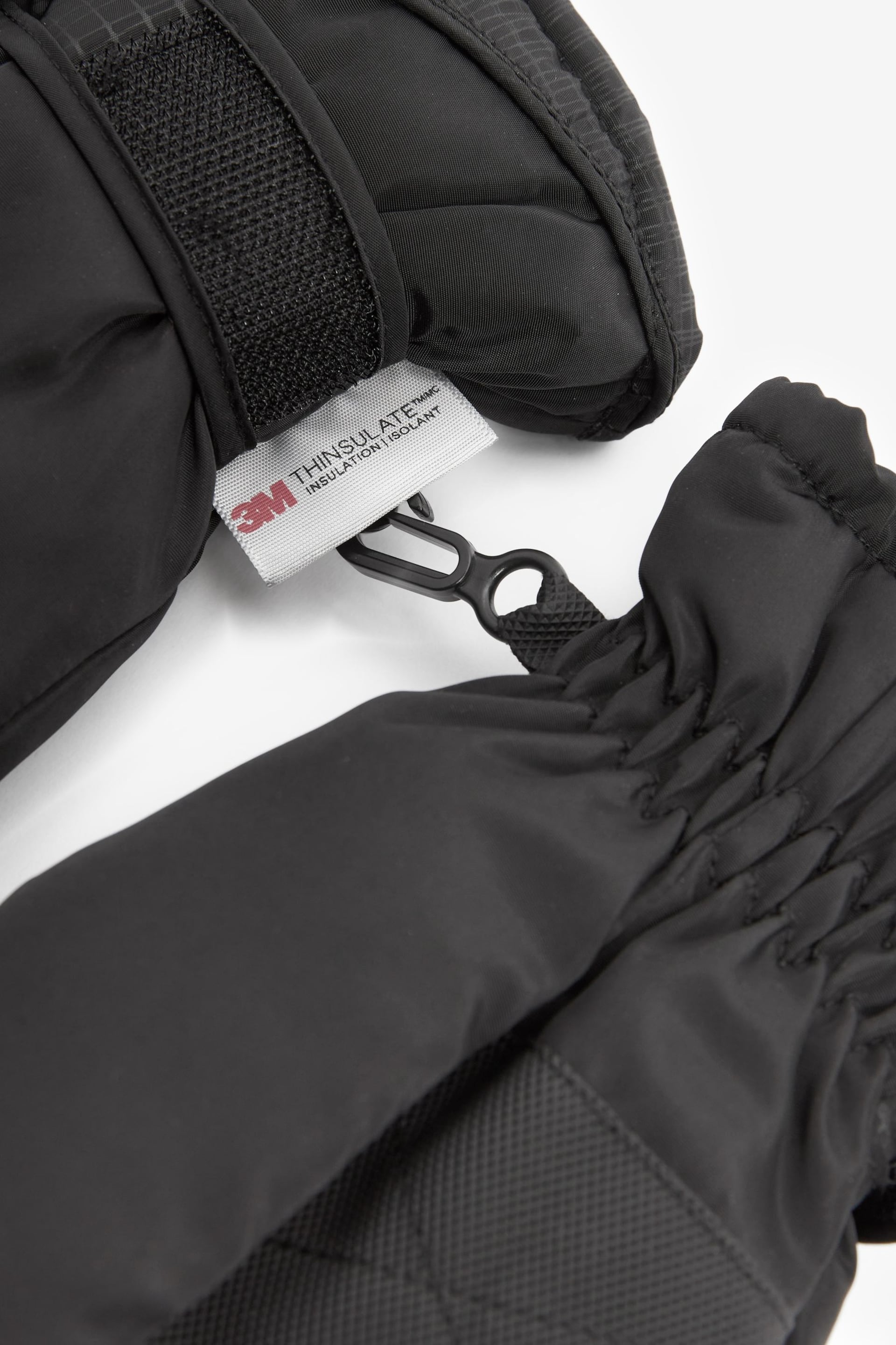 Black Ski Gloves (3-16yrs) - Image 4 of 5