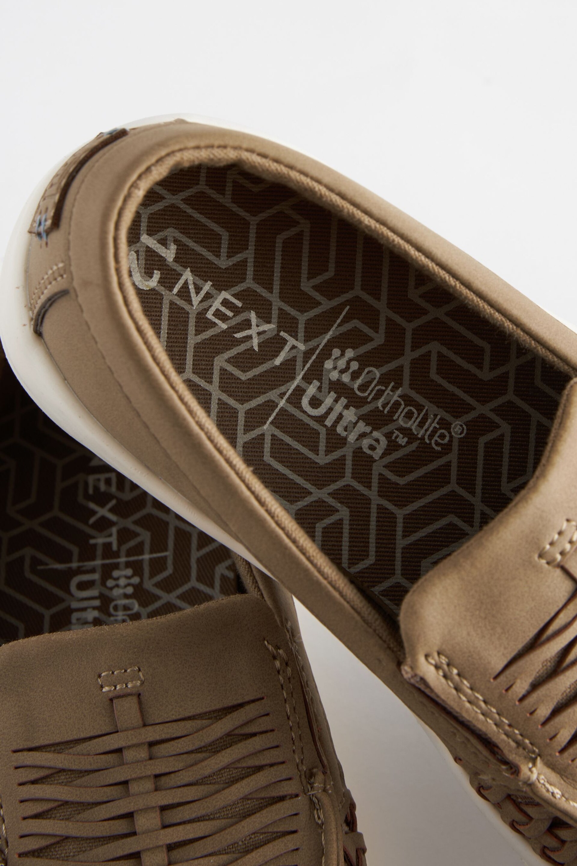 Neutral Woven Loafers - Image 5 of 6