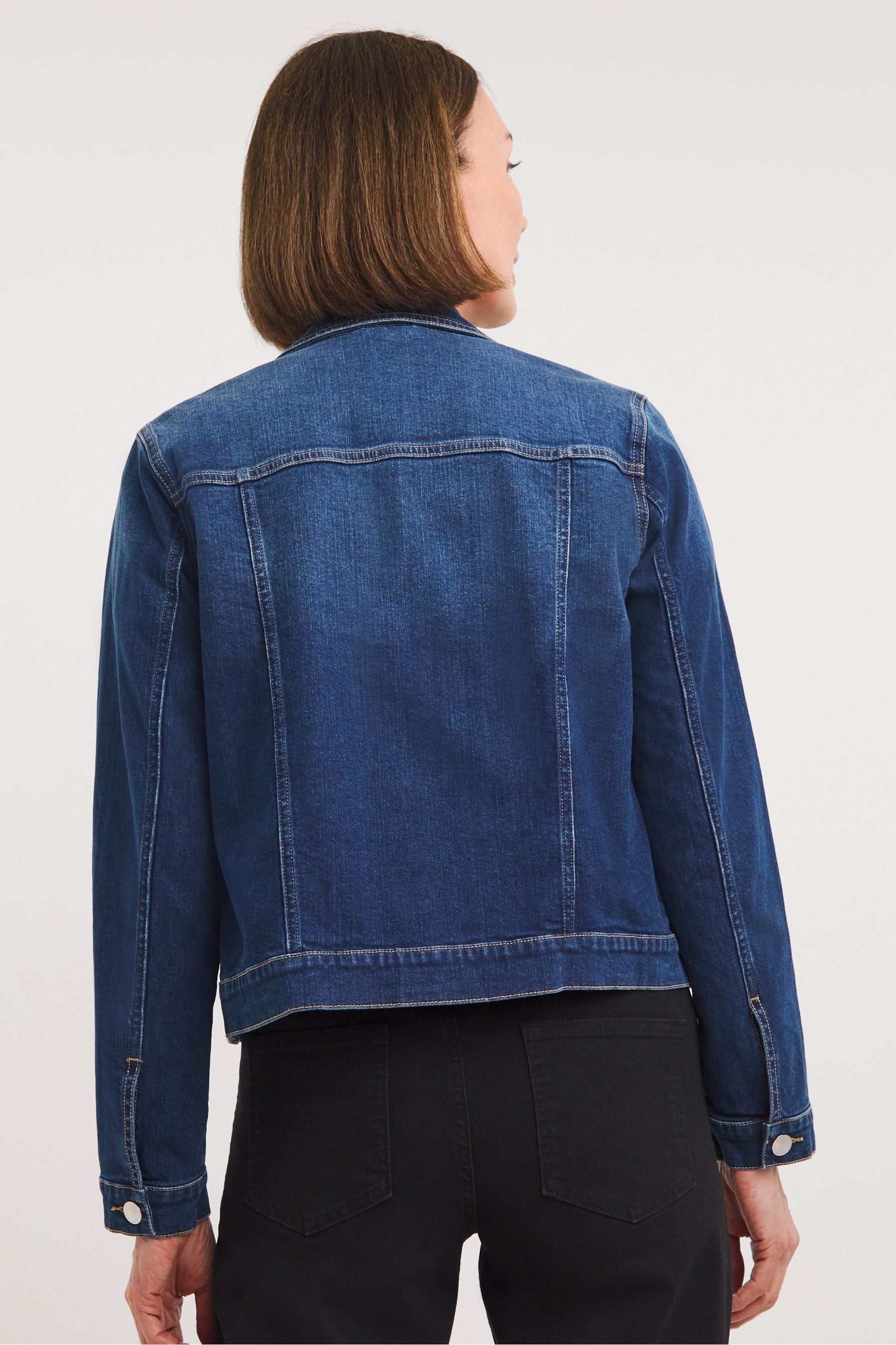 Jd williams denim jacket top