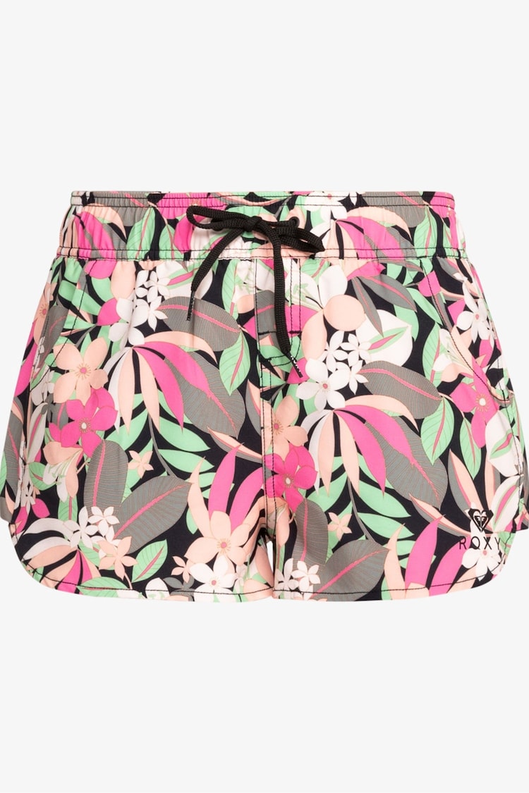 Roxy Pink Palm Print Board Shorts - Image 5 of 5