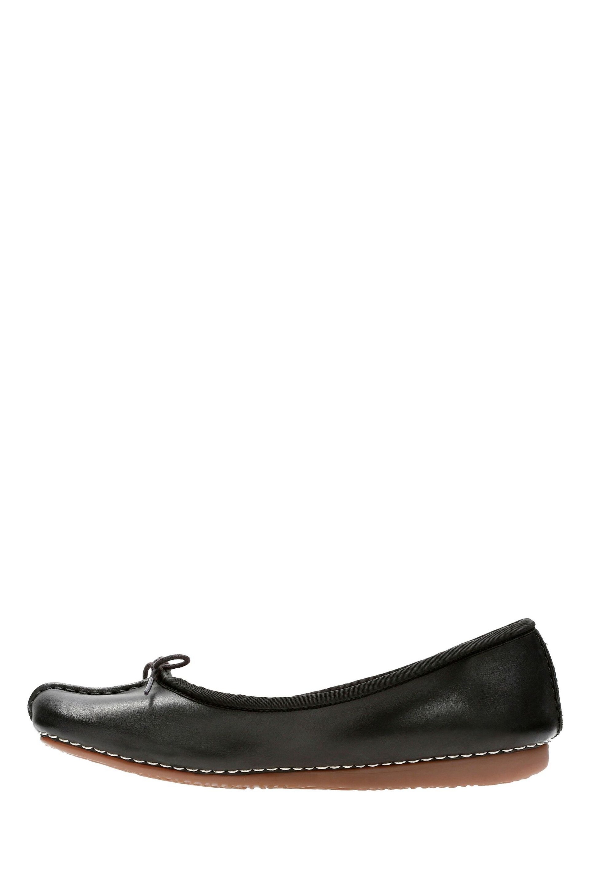 Clarks Black Leather Freckle Ice Shoes - Image 2 of 7