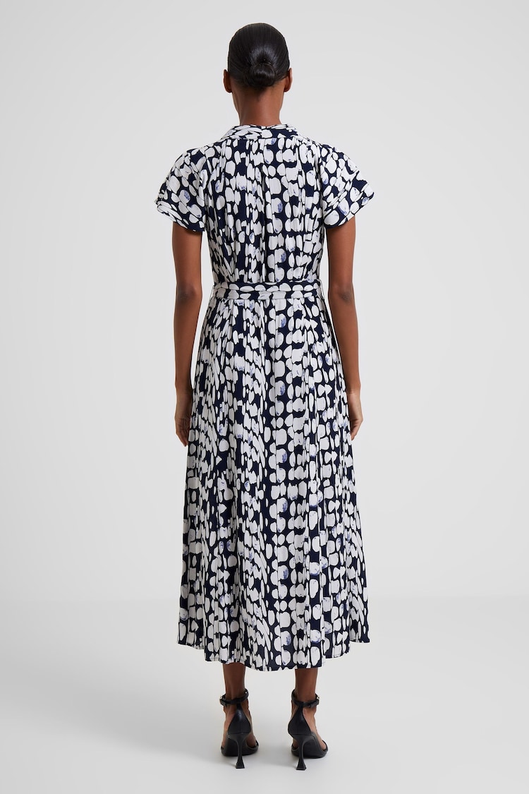 French Connection Islanna Crepe Midi Dress - Image 2 of 4